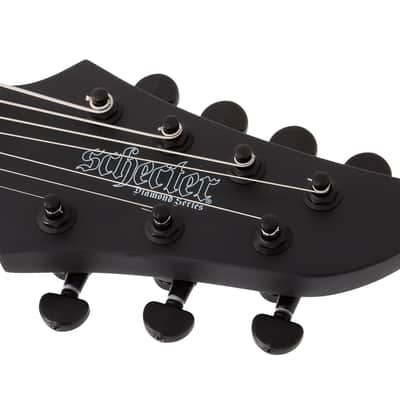 Schecter Diamond Series KM-7 MK-III EX Satin Black Open Pore 28" Scale 7-String (New for 2025) image 4