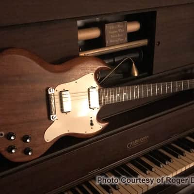 Gibson Melody Maker SG 1965 1966 1967 No Bevel Thin Parchment Pickguard Mini Humbuckers image 7