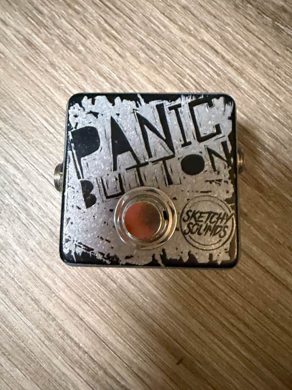 Sketchy Sounds Panic Button Momentary Mute Kill Switch Guitar Pedal image 1