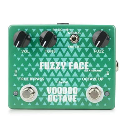 Caline CP-53 Fuzzy Face Voodoo Octave Guitar Effect Pedal True Bypass,price included tax from CN to USA image 2