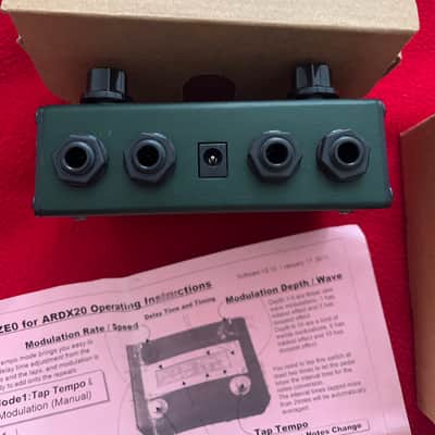 Analogman ARDX20 Dual Analog Delay 2010 with AMAZE0 - 2014 - Red image 4