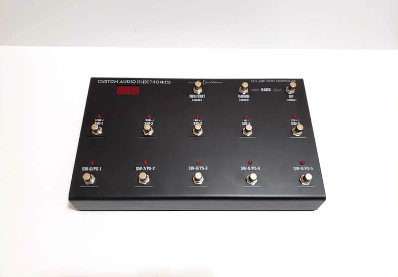 Custom Audio Electronics RS-5 MIDI Foot Controller (CAE, Bob