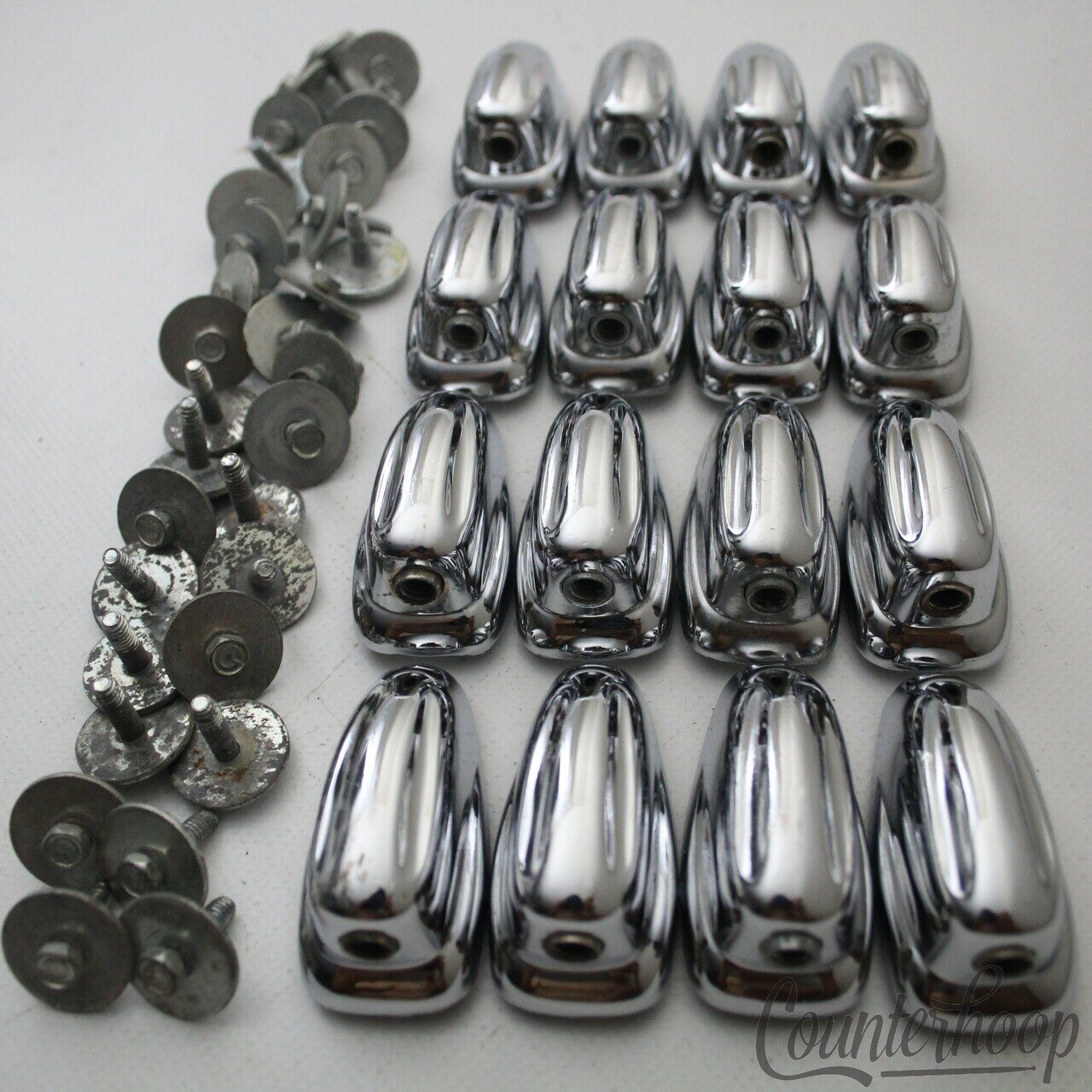 Slingerland 16x Small Sound King 5Ply Lugs Tom/Snare Drum Chrome Hex Screws 70s — main photograph