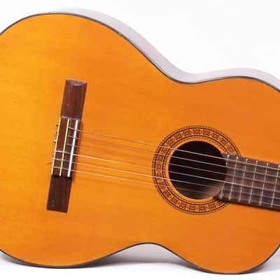 Vintage Epiphone Ec 20 Ec20 Nylon String Classical Guitar W/ Case Mij Japan image 2