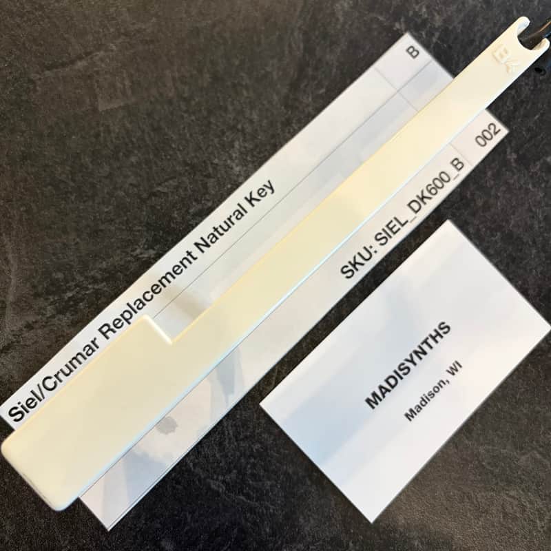 ORIGINAL Fatar Replacement B Key for Siel DK-600/Opera, DK-700, DK-80; Crumar Bit One, Bit 99 image 1