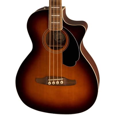 Fender Kingman Acoustic Electric Bass - Shaded Edge Burst image 1