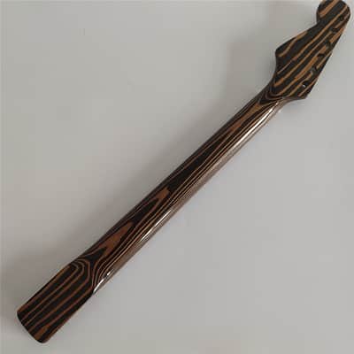 Zebra Wood ST Guitar Neck,22-Fret image 3