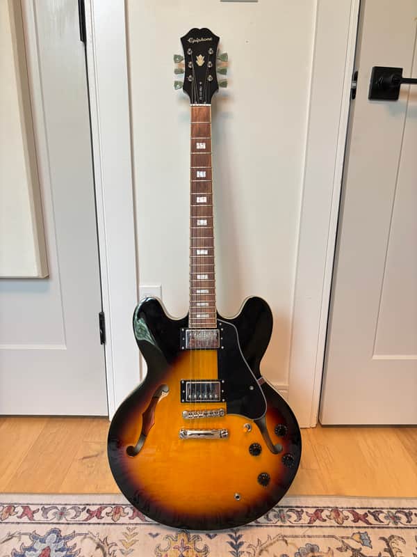 Epiphone ES-335 Pro 2022 - Vintage Sunburst image 1