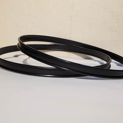 2PC Black Drum Hoops Set - 2 Piece Set - Ultra Clean image 7