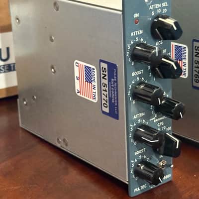 Pultec EQP-500X 500 Series Program Equalizer Modules (PAIR) Consecutive Serial Numbers! image 2