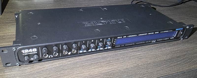 MOTU 1248 48-Channel Thunderbolt / USB 3.0 Audio Interface 2014 - Present - Black image 1