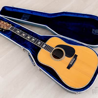 1973 Martin D-41 Vintage Dreadnought Acoustic Guitar, Crack-Free w/ Case image 19