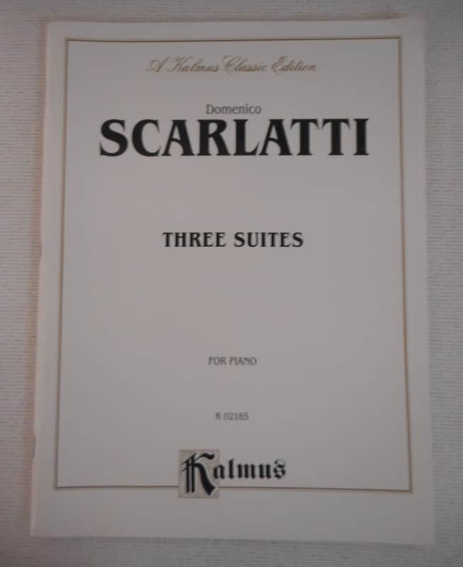 Warner Bros Scarlatti Three Suites For Piano image 1
