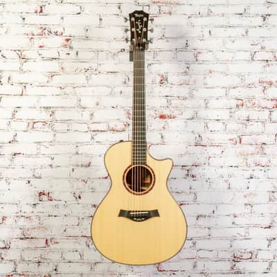 Taylor - Custom Grand Concert Acoustic Guitar - Bocote/Lutz - Natural - w/ Taylor Custom Hardshell Case - x0071 (USED) image 9
