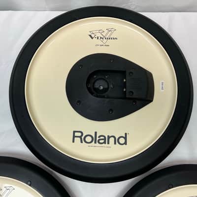 Roland CY-14C + Roland CY-15R Crash Ride V-Cymbal V Drum Trigger Roland THREE PACK image 6