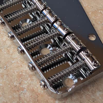 W.D. Telecaster Bridge With Saddles Complete Chrome Excellent image 3