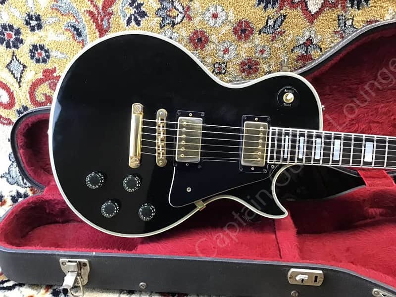 1980 Gibson - Les Paul Custom Ebony - ID 5568