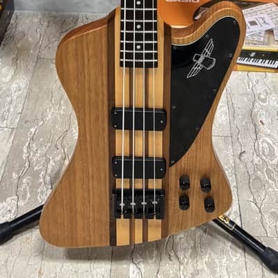 Epiphone Thunderbird PRO-IV Bass 4 String Bass Guitar - Natural Oil Color image 3