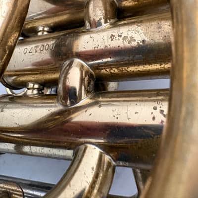 Yamaha YBH-301M Marching Baritone Horn 2010s - Lacquered Brass image 23