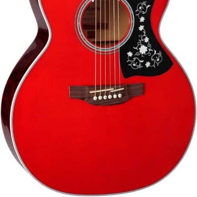 Takamine GN75CE-WR Wine Red NEX Cutaway Body Acoustic Electric Solid Top Guitar image 7