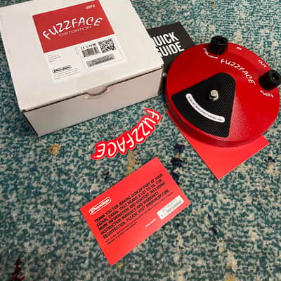 Dunlop JDF2 Fuzz Face Distortion 1996 - Present - Red image 3