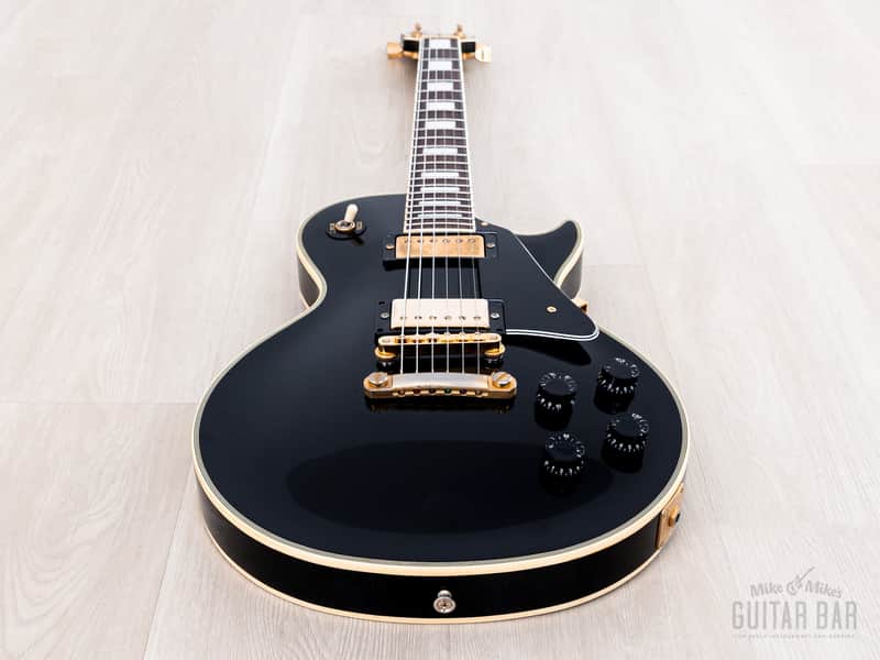 1989 Orville by Gibson Les Paul Custom LPC-EB Black Beauty w/ USA