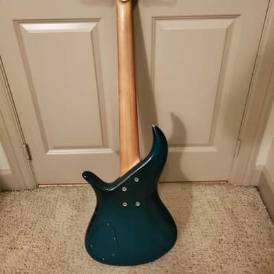 Fbass BN5 5 String Bass  Turquoise image 2