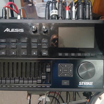 Alesis Strike Pro Kit Electronic Drum Set 2010s - Red Sparkle image 2