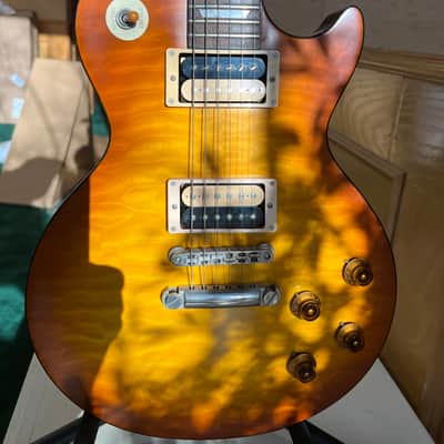 Tokai  Love Rock Model 2002 Honey Gold Quilted Finish image 13