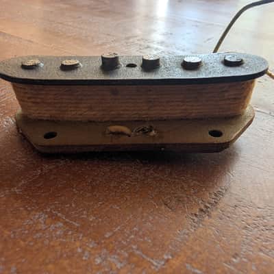 Fender Telecaster Bridge Pickup With Bottom Plate 1969 Gray Bottom image 5