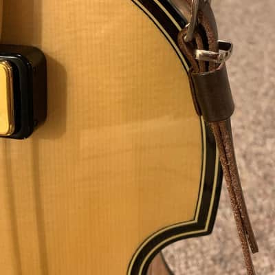 Left-Handed Hofner Deluxe Bass 5000/1 w/OHSC - Mint Condition image 12