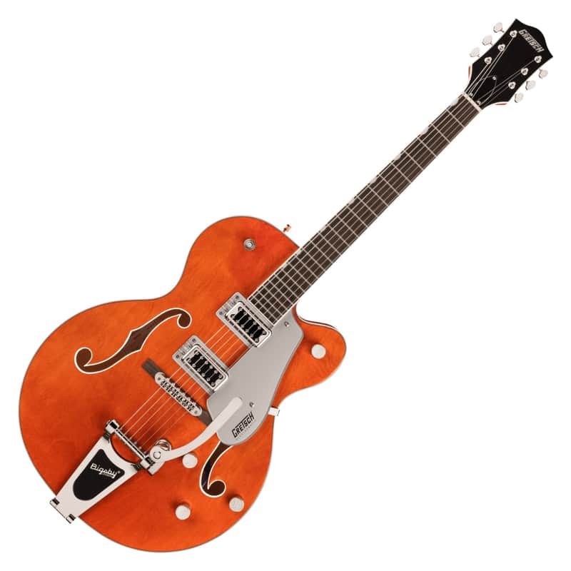 Gretsch G5420T Electromatic Classic Hollow Body Electric Guitar w/Bigsby, Laurel Fingerboard, Orange Stain image 1