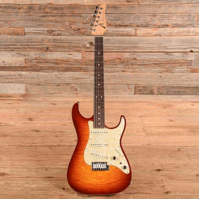 Tom Anderson Drop Top Hollow Classic Cherry Sunburst 2008 image 3