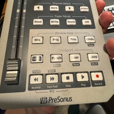 PreSonus Faderport USB DAW Transport Controller with Motorized Fader 2010s - Silver image 8