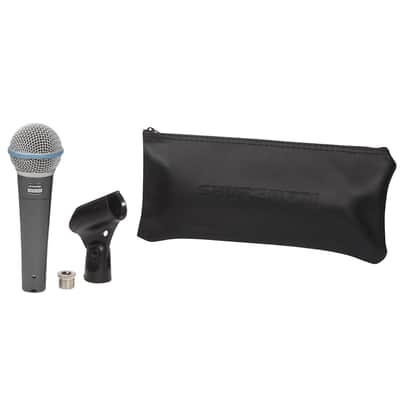 Shure Beta 58A Supercardiod Dynamic Vocal Microphone 58-A Mic Voice Performance image 9