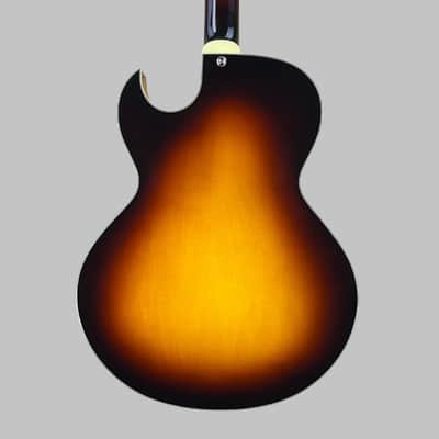 Eastman AR372CE-SB Hollowbody Archtop with Ebony Fretboard 2025 - Sunburst, 6.2 lbs image 6