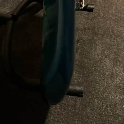 1999 Crafted in Japan Blue Floral Stratocaster image 7