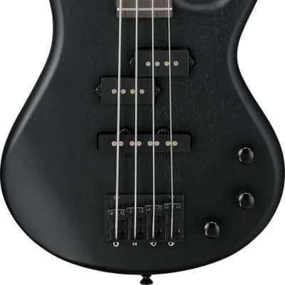 Ibanez Gio SR miKro "Short Scale" 4 String Electric Bass - Weathered Black (GSRM20BWK) image 12