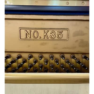 PIANOFORTE VERTICALE KAWAI MOD. K35 NERO LUCIDO image 8