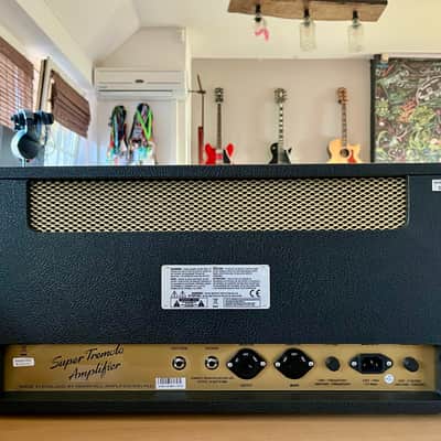 Marshall 2245THW Handwired JTM Reissue 2-Channel 30-Watt Guitar Amp Head 2014 - 2017 - Black image 4