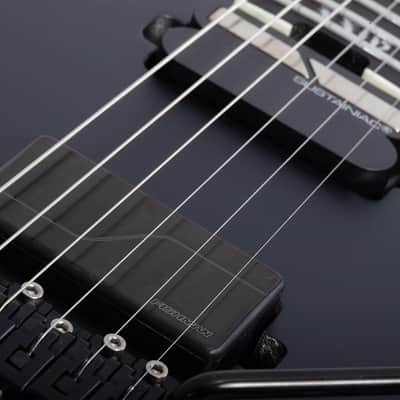 Schecter PT FR-S SLS Elite Evil Twin - Satin Black (1383) image 10