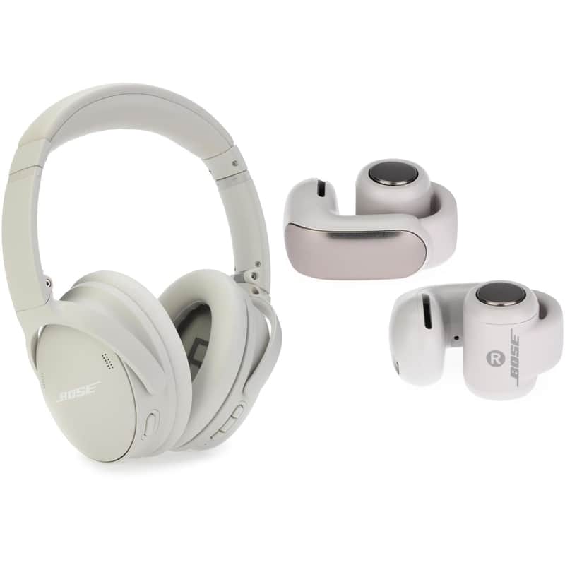 Bose QuietComfort Headphones and Ultra Open Earbuds - White Smoke image 1