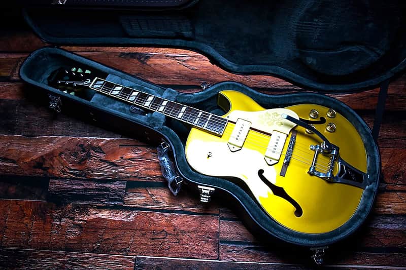 Epiphone Hollow Body ES-295 - GOLD image 1