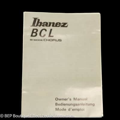 Ibanez BCL Bi-Mode Chorus mid 80's s/n 040784 Japan image 11
