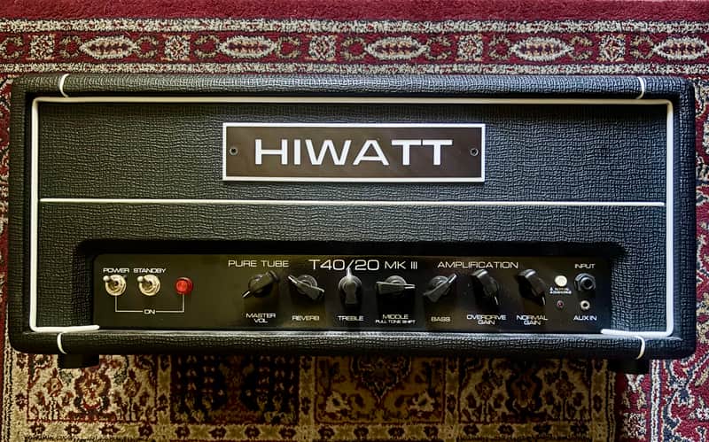 Hiwatt T40/20 2-Channel 40-Watt Amp Head image 1