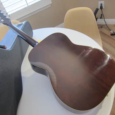 Picador 000-18 Acoustic Guitar Near Perfect Condition with Hard Shell Case Circa-1970s-Natural image 10