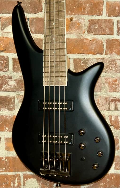 NEW Jackson JS Series JS3V 5-String Spectra Bass - Satin Black, Ships Fast With A Pro Set Up! image 1