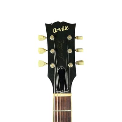 Orville Gibson LPS Les Paul Standard 1990 - Heritage Cherry Sunburst image 8