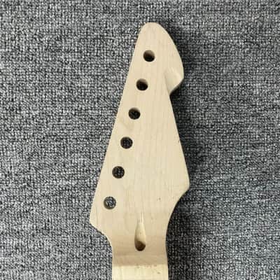 Maple Wood Guitar Neck, 22 Frets Maple Fingerboard image 4
