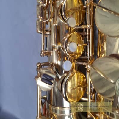 NO TARIFFS - Yamaha YTS-62 Tenor Saxophone Purple Logo image 3